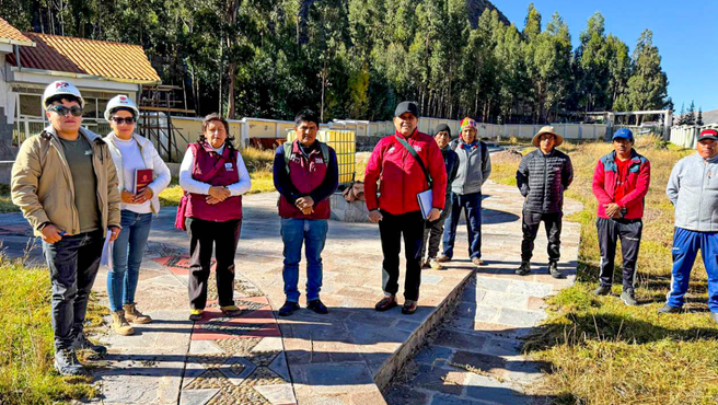 Comisión Ordinaria de Turismo y Defensa del Patrimonio realiza segunda visita de fiscalización a la cordillera Arcoiris Palcocyo en distrito de Checacupe