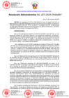 Vista preliminar de documento RESOLUCIÓN ADMINISTRATIVA Nº 027-2024-ENSABAP 