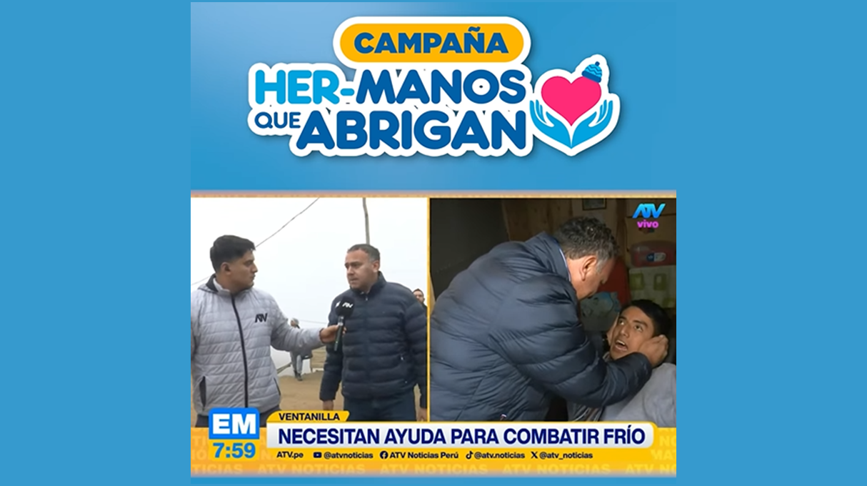 La campaña "HER-MANOS QUE ABRIGAN" 🧥 inició en Ventanilla Alta con recolección de ropa 🧤🧣 y campaña médica ⚕️ para vecinos vulnerables al frío 🥶, liderada por el alcalde Jhovinson. 🤝