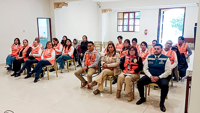 Acompañamos en la clausura del I Curso de Brigadistas en GRD de la Municipalidad Distrital de Pueblo Libre