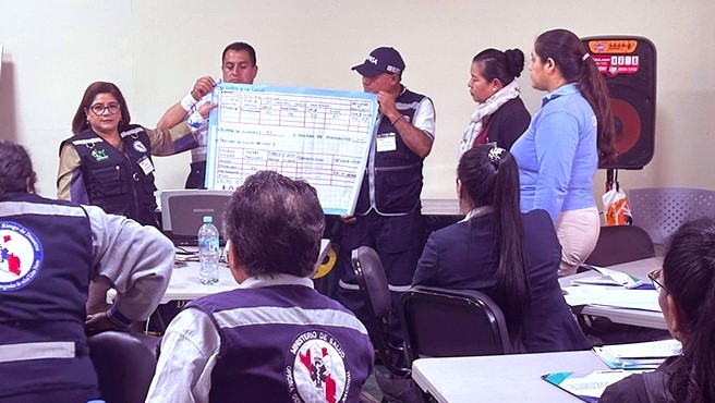 Minsa refuerza capacidades de respuesta ante emergencias y desastres en Taller Macro Regional 2025