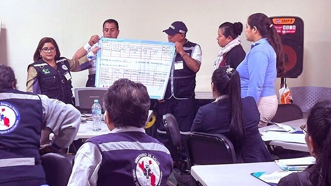 Minsa refuerza capacidades de respuesta ante emergencias y desastres en Taller Macro Regional 2025