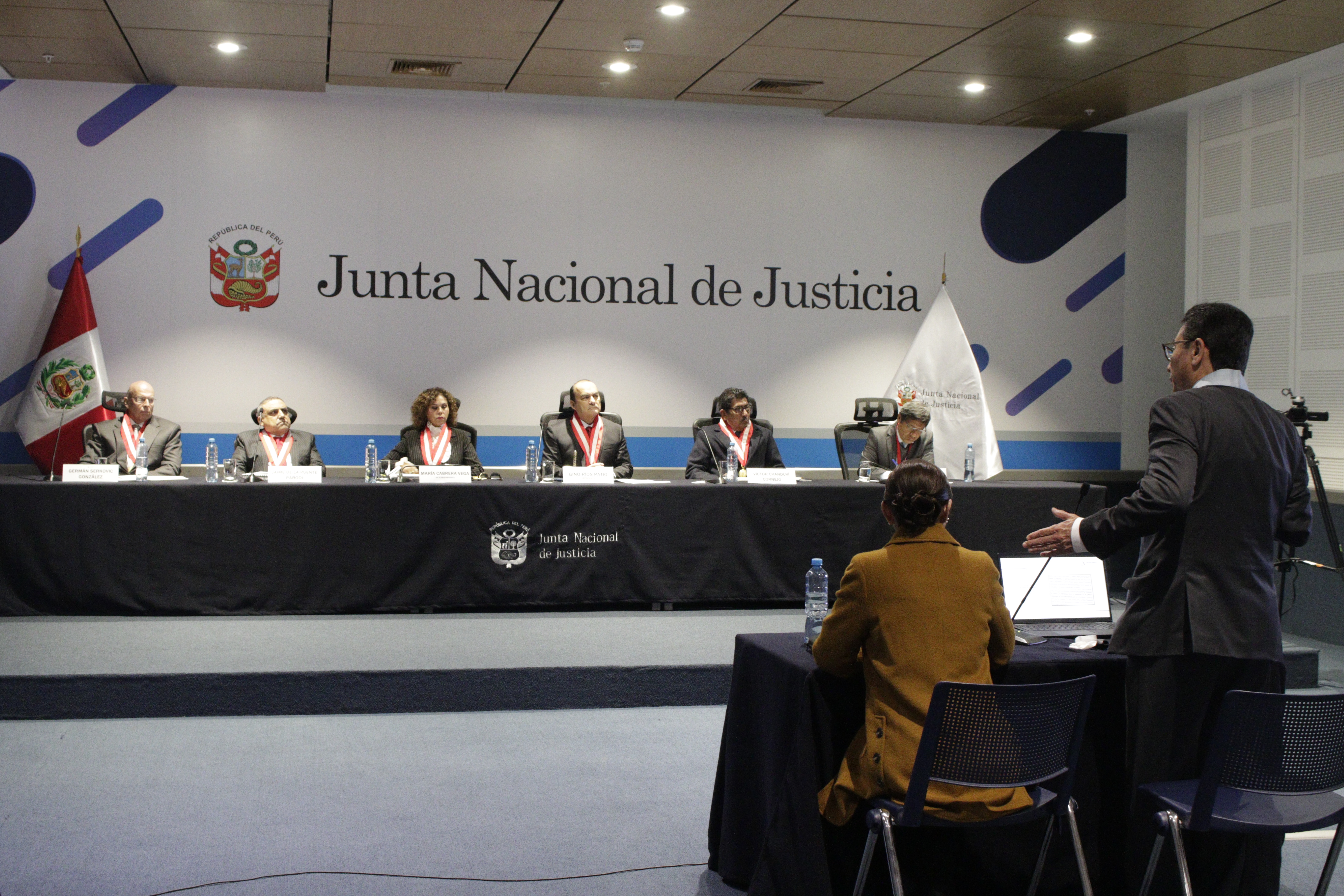 JNJ recibió informe oral de recurso de nulidad presentado por Patricia Benavides Vargas