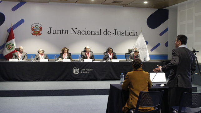 JNJ recibió informe oral de recurso de nulidad presentado por Patricia Benavides Vargas