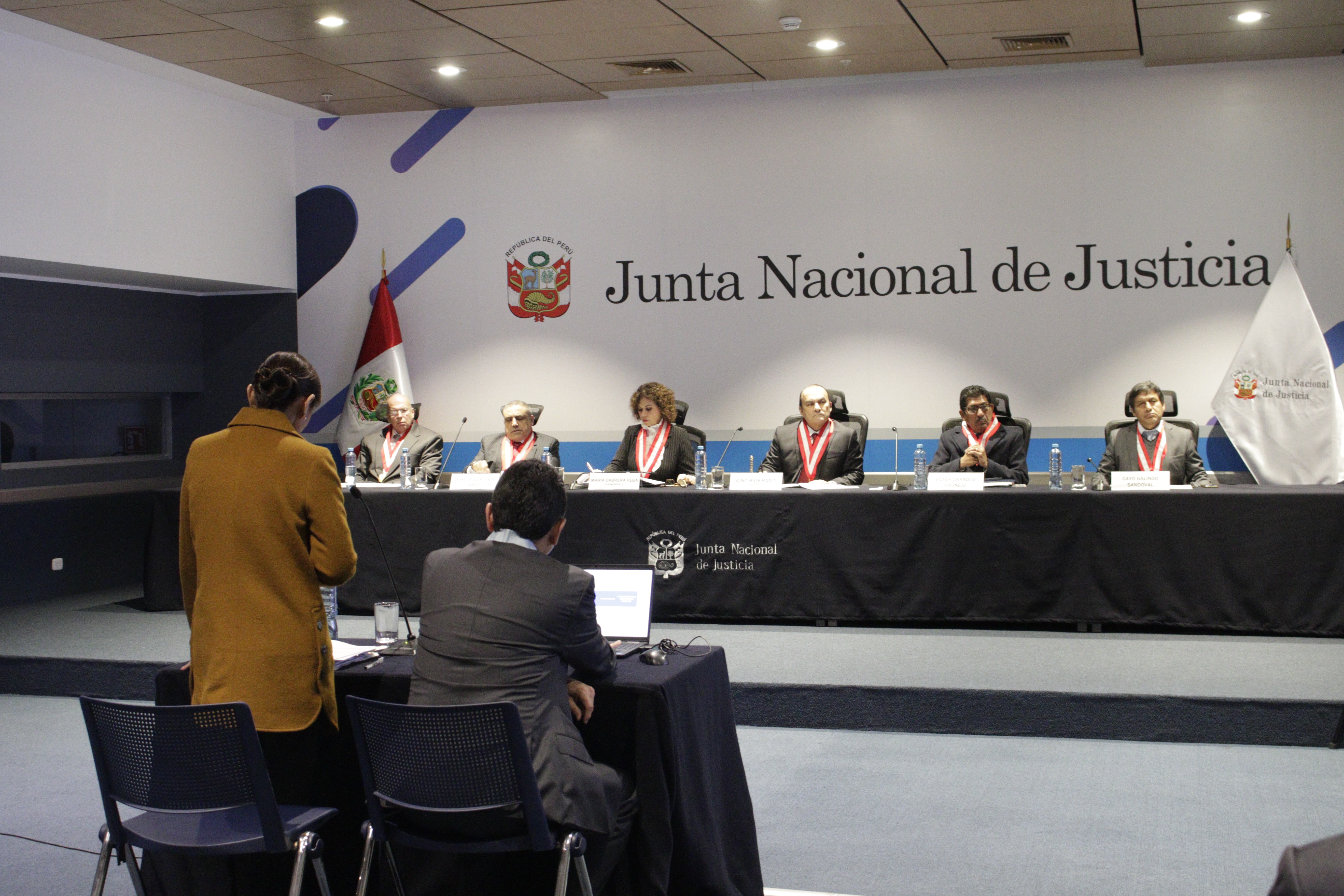 JNJ recibió informe oral de recurso de nulidad presentado por Patricia Benavides Vargas