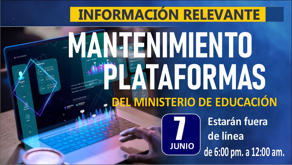 Mantenimiento Plataformas del Ministerio de Educacion