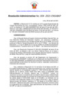 Vista preliminar de documento RESOLUCION ADMINISTRATIVA N° 004-2021-ENSABAP 