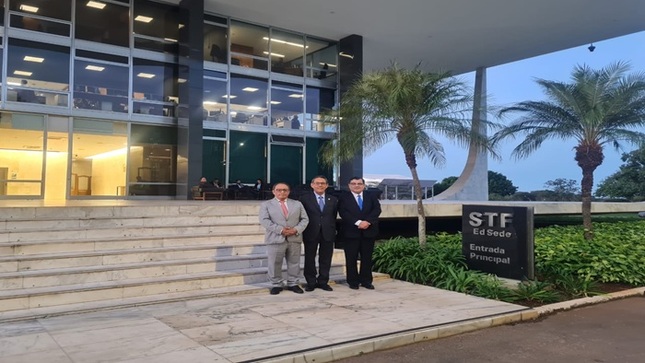 Vicepresidente del TC Helder Domínguez y magistrados Gustavo Gutiérrez y César Ochoa participaron en el programa de intercambio Joaquim Nabuco del Supremo Tribunal Federal de Brasil