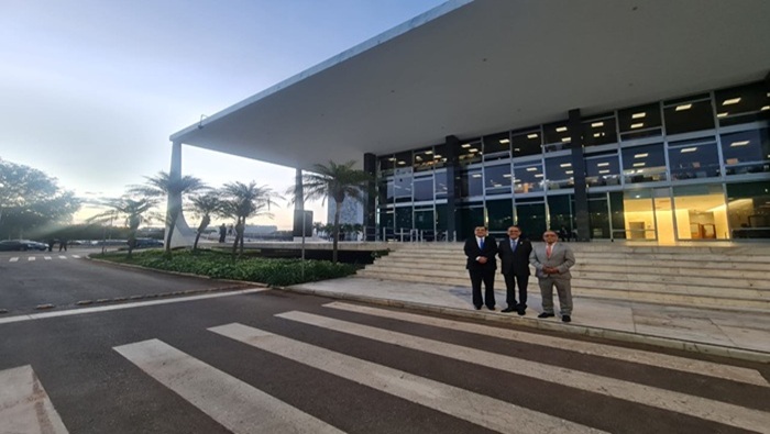 Vicepresidente del TC Helder Domínguez y magistrados Gustavo Gutiérrez y César Ochoa participaron en el programa de intercambio Joaquim Nabuco del Supremo Tribunal Federal de Brasil