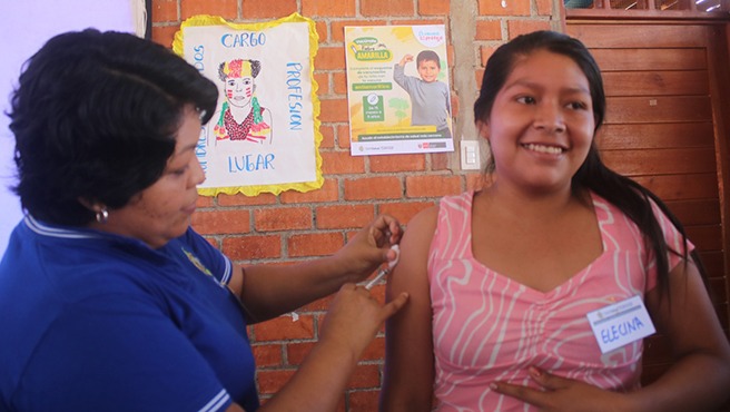 Fiebre amarilla: se intensifican las acciones de vacunación en Bagua y Condorcanqui