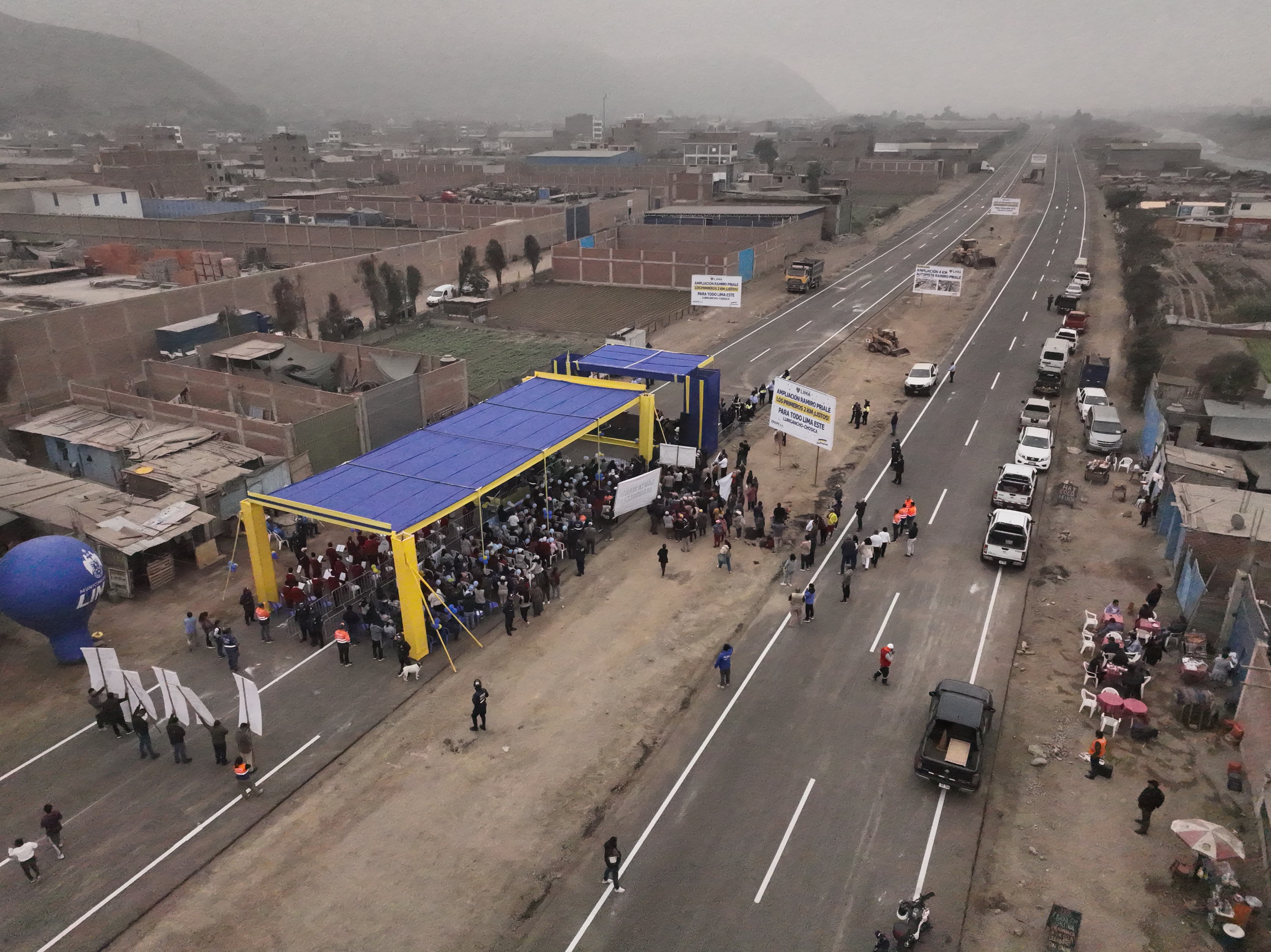 Ampliación autopista Ramiro Prialé