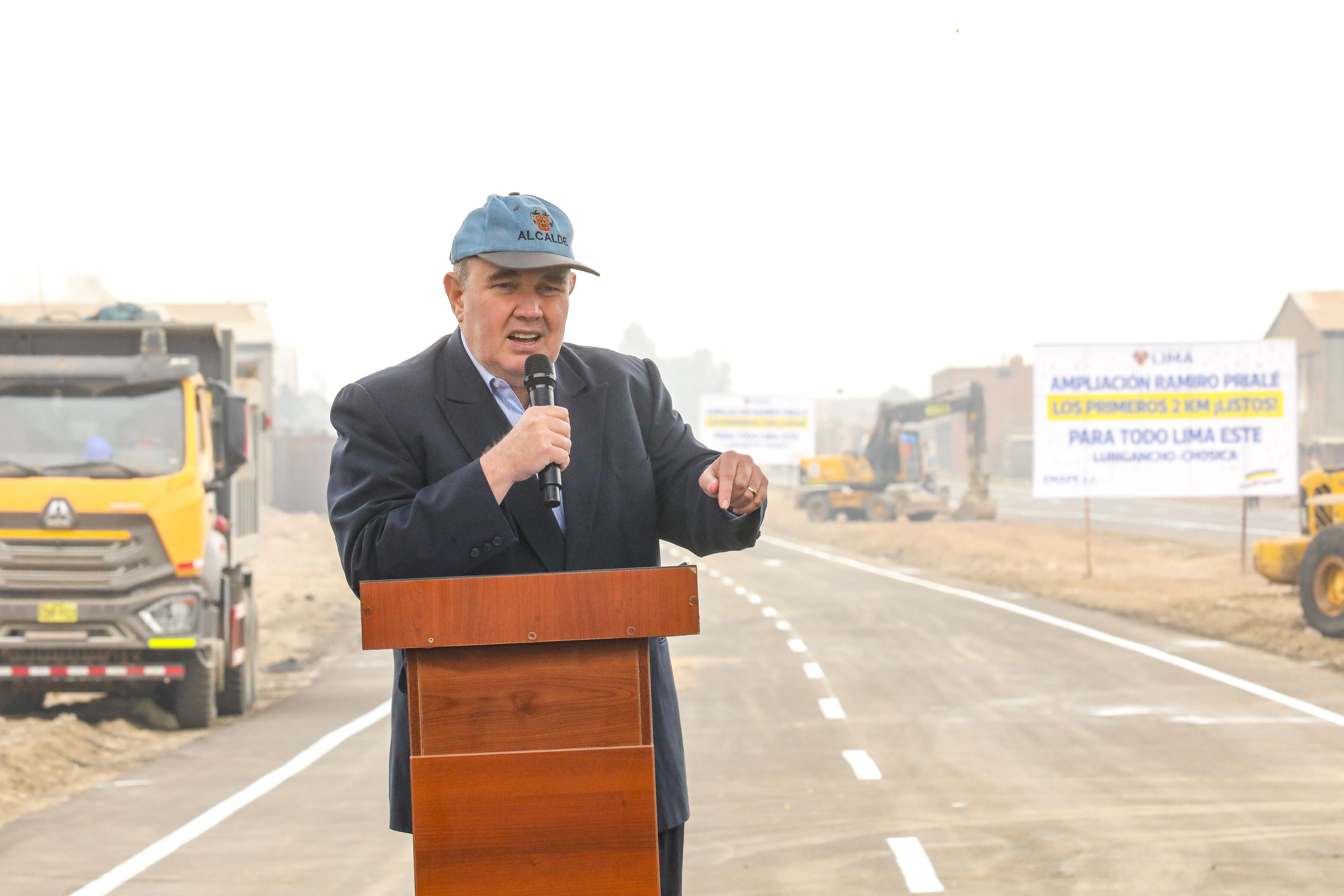 Ampliación autopista Ramiro Prialé