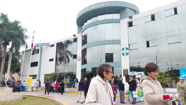 Gran campaña integral de salud por el 25° aniversario del Hospital Geriátrico de Chorrillos