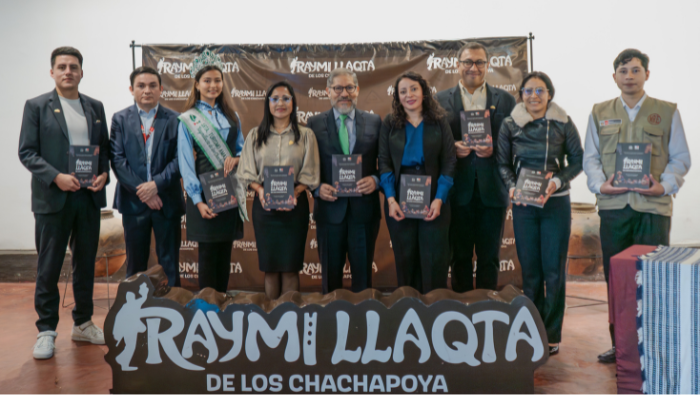 Cancillería Amazonas presenta el libro “Raymi Llaqta de los Chachapoya: una historia de integración”