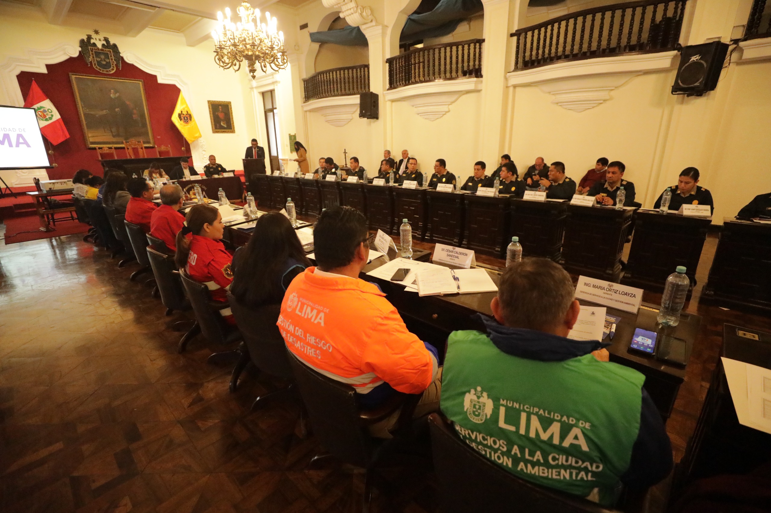 Segunda sesión del Codisec y Coresec por la seguridad ciudadana