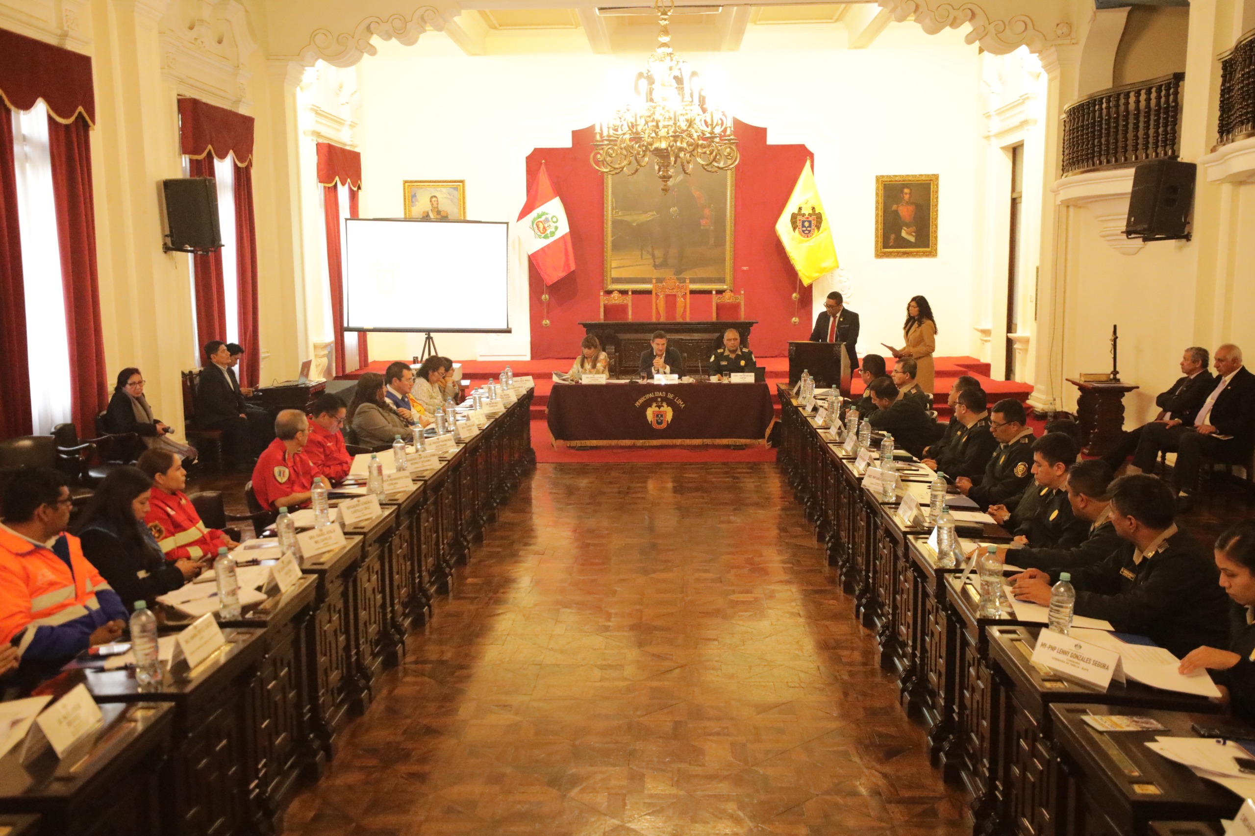 Segunda sesión del Codisec y Coresec por la seguridad ciudadana