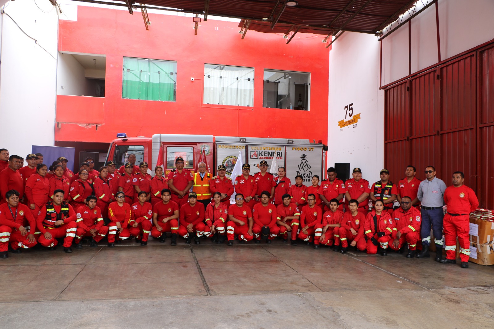 Con esta iniciativa, los bomberos de Pisco cuentan ahora con un equipo esencial que fortalecerá su capacidad de atención en situaciones de emergencia, beneficiando a toda la comunidad.