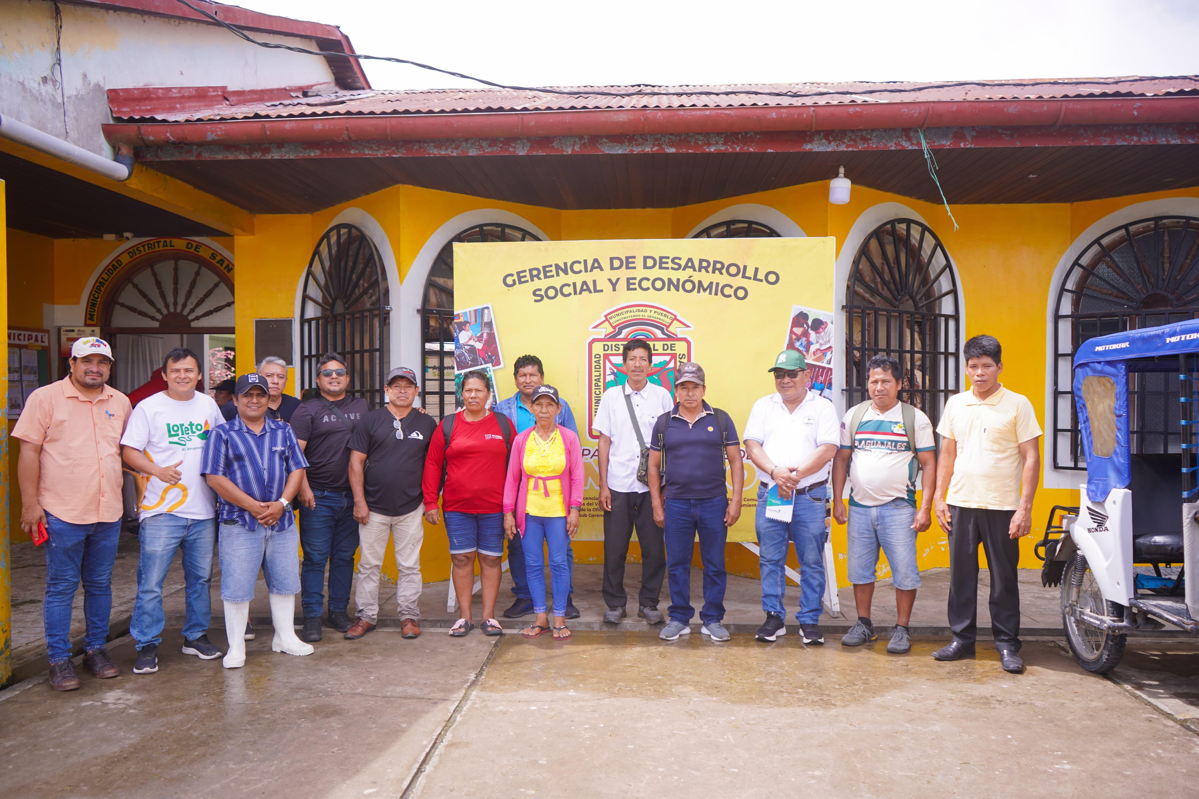 GORE Loreto socializa Procompite 2025 con productores de aguaje en San Pablo.