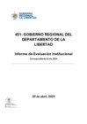 Vista preliminar de documento ANEXO RER N 279-2025 INFORME DE EVALUACIÓN INSTITUCIONAL AÑO 2024 1F