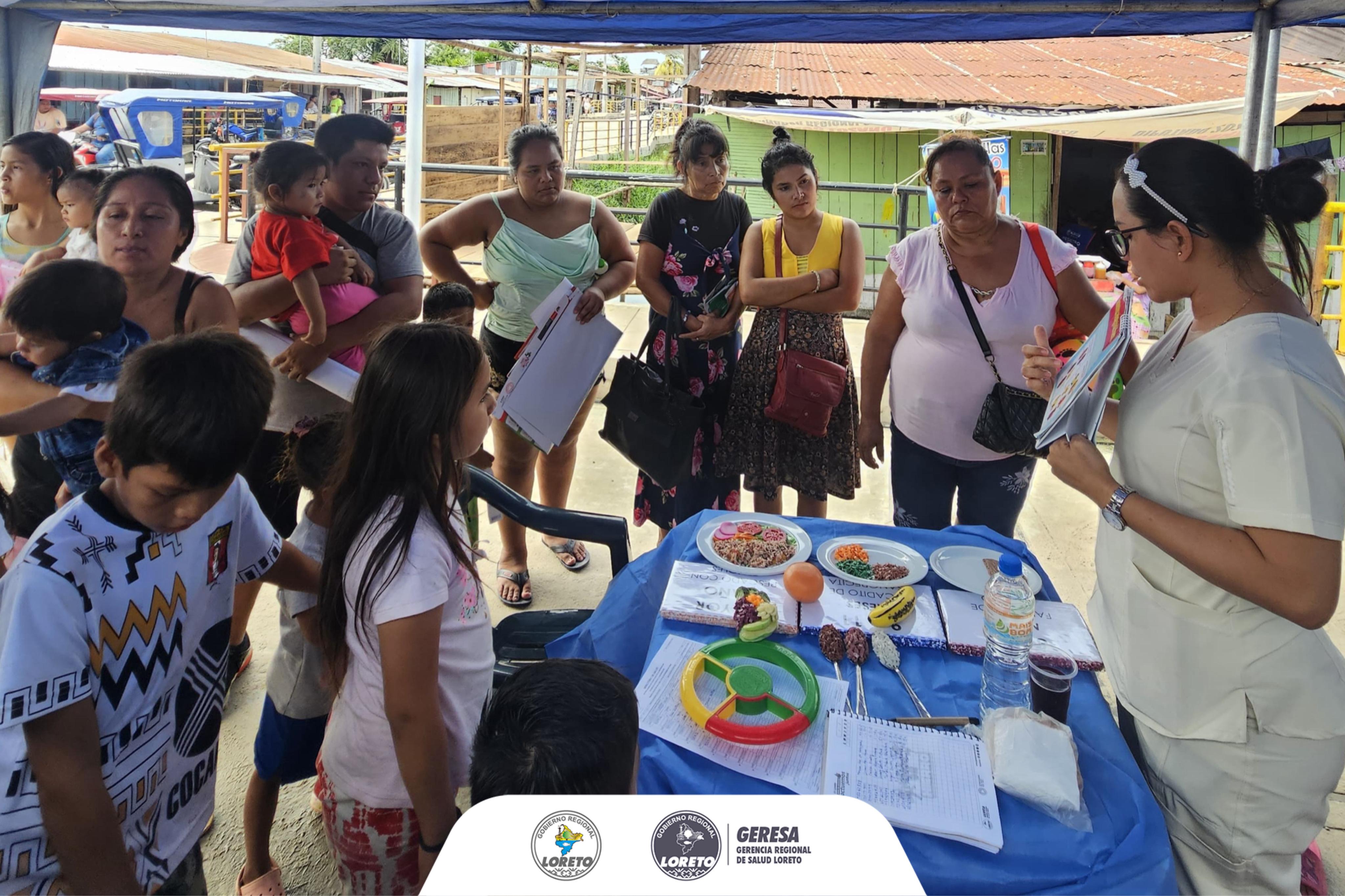 Feria de salud en la jurisdicción Túpac Amaru: atención integral para la comunidad.