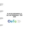 Vista preliminar de documento PLAN DE DESARROLLO DE LAS PERSONAS - PDP 2020