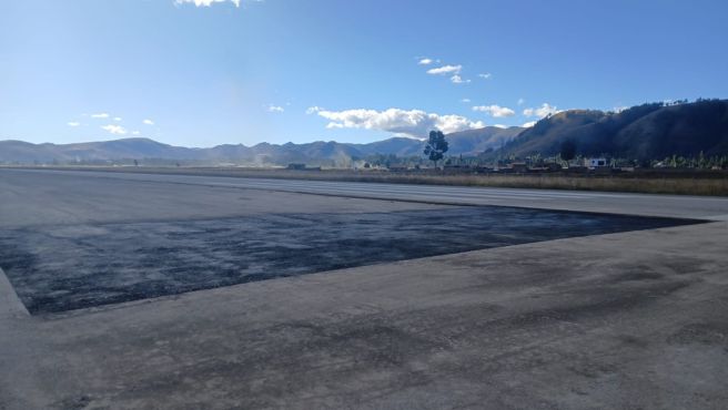 CORPAC: Mantenimiento del Aeropuerto de Jauja entró en fase final 2
