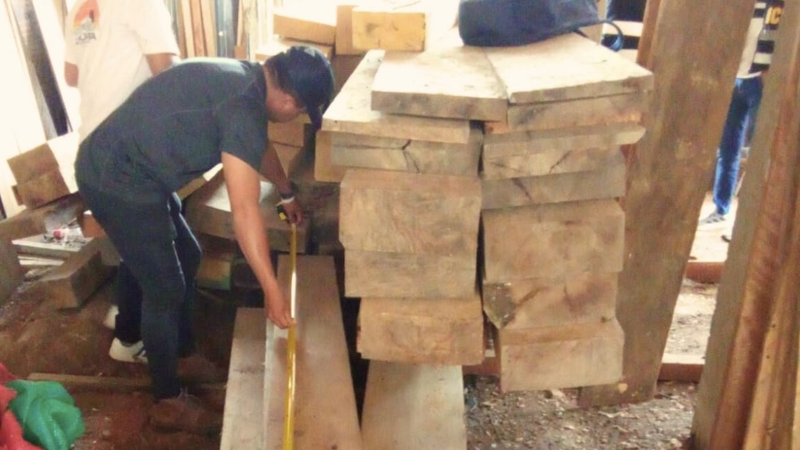 FEMA de Alto Amazonas logra incautar madera de origen ilegal en Yurimaguas.