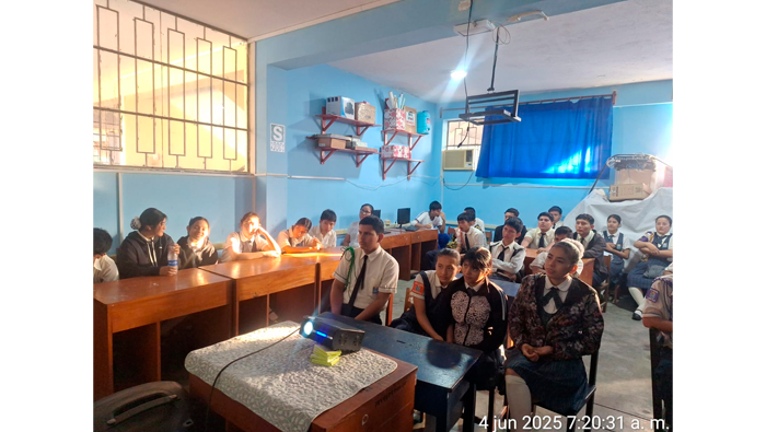 ActivaciΓ³n de plan de Seguridad Vial mediante capacitaciones en Instituciones Educativas en Tarapoto.