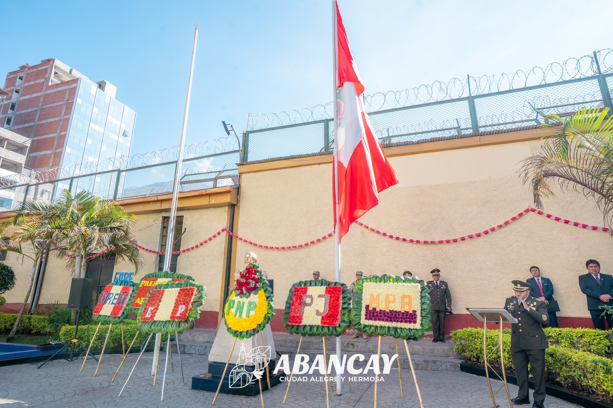 Autoridades De Abancay Rindieron Homenaje A Los Héroes De La Batalla De Arica.