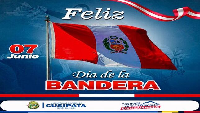 Feliz día de la Bandera Nacional