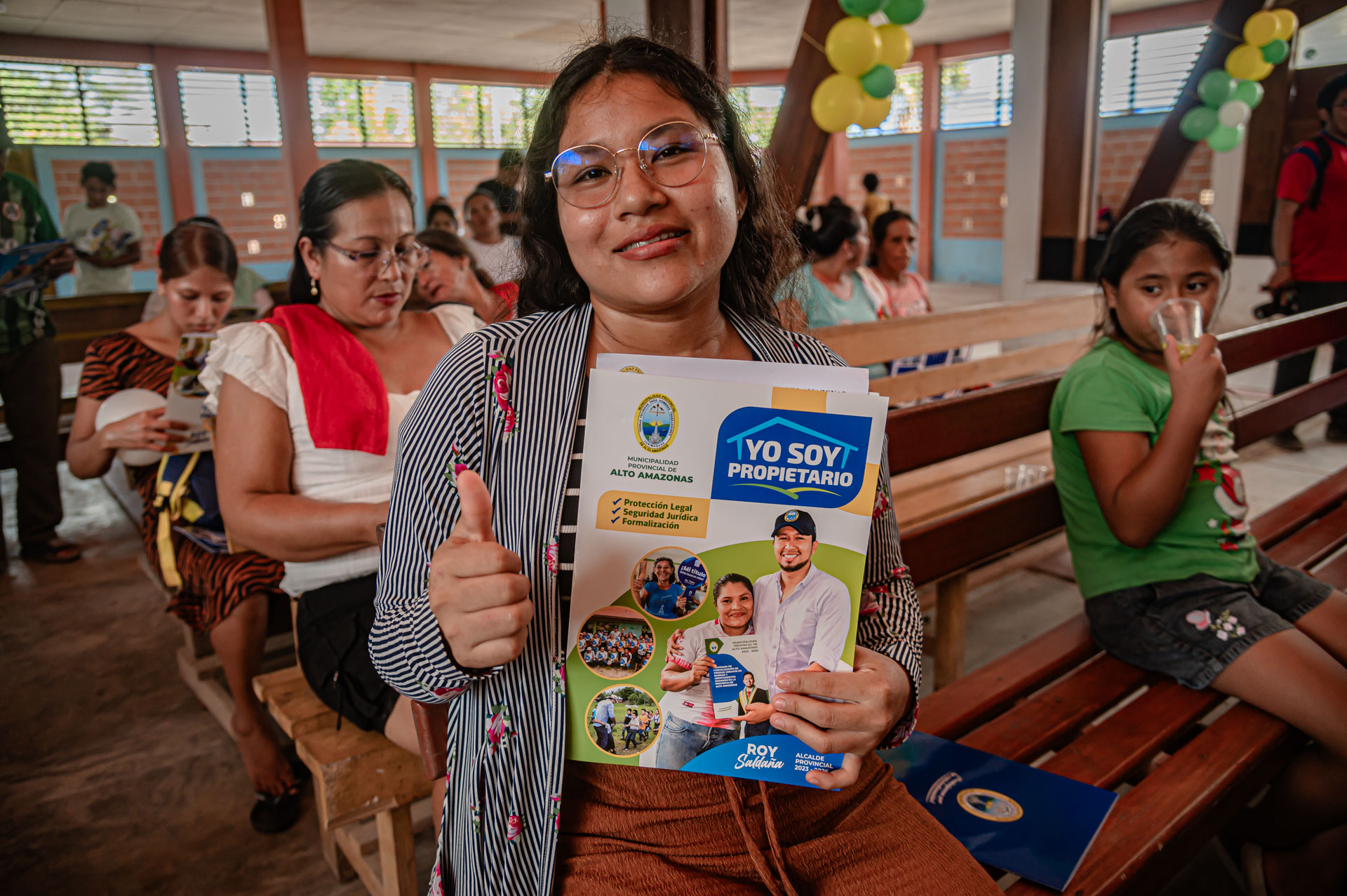 44 pobladores del centro poblado Puerto Perú ya cuentan con sus títulos de propiedad