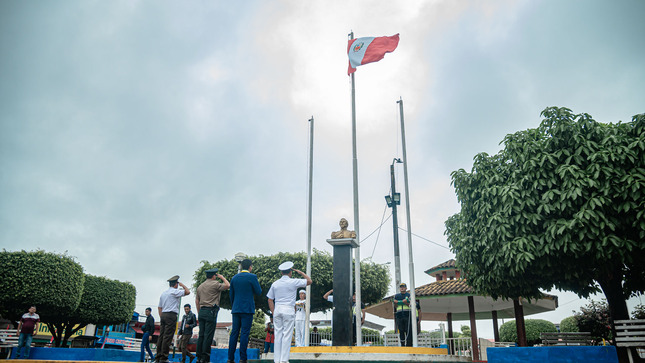 Conmemoración al 145 Aniversario de la Batalla de Arica y el Día de la Bandera