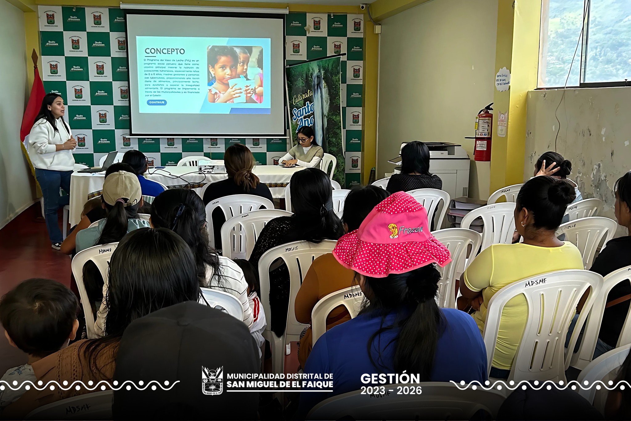 fortalecimiento del programa vaso de leche.