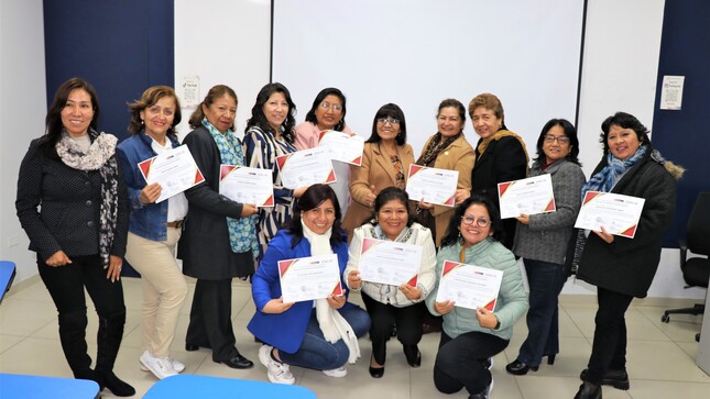 entrega de certificados a directivos