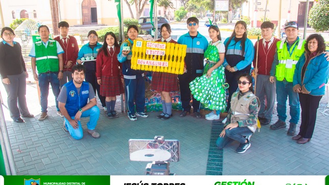 #MedioAmbiente COLEGIOS PARTICIPAN EN CONCURSO "PROYECTOS ECOAMIGABLES" POR LA SEMANA AMBIENTAL QUE ORGANIZÓ MUNICIPIO DE SAYÁN
