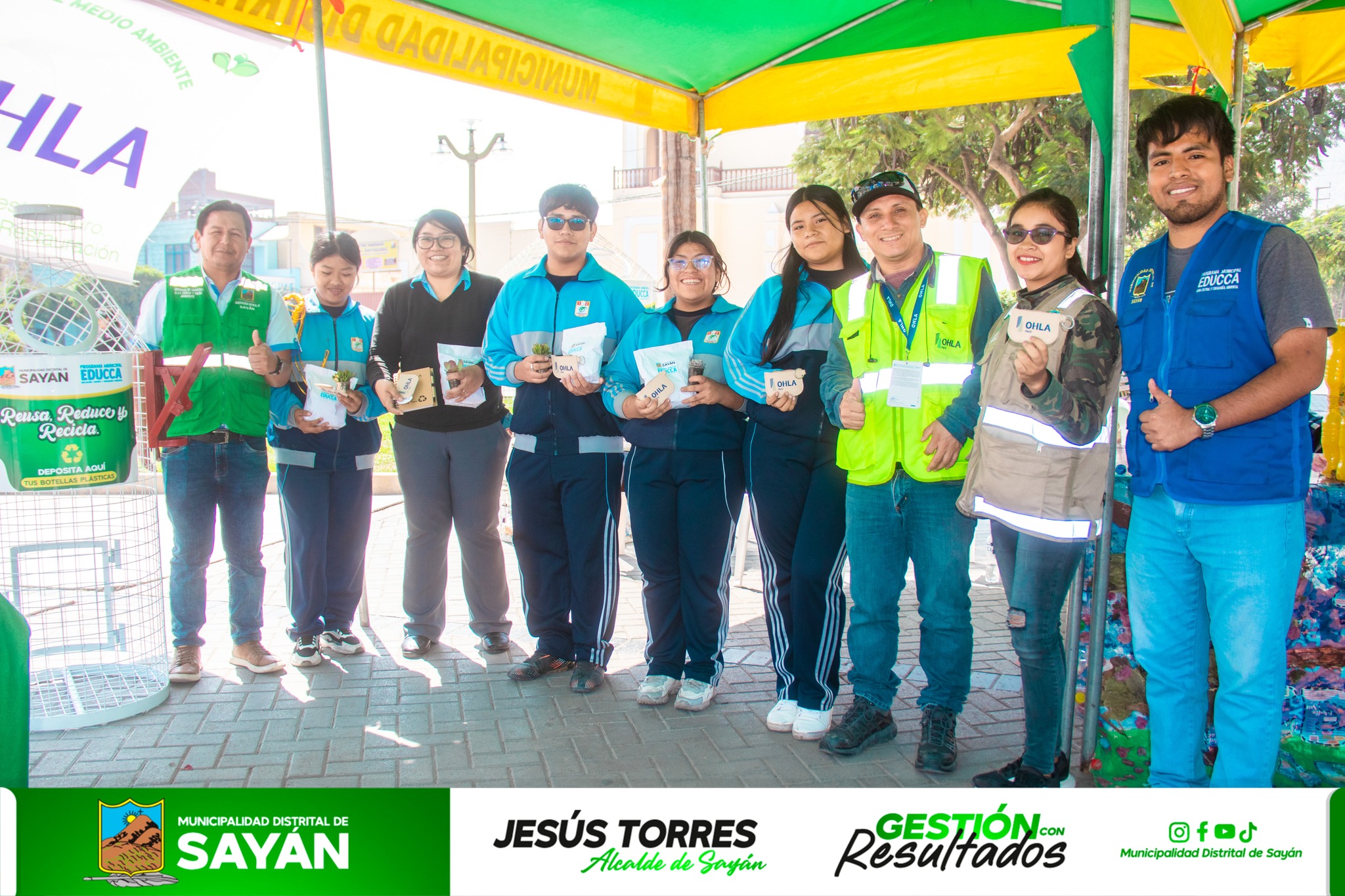 #MedioAmbiente COLEGIOS PARTICIPAN EN CONCURSO "PROYECTOS ECOAMIGABLES" POR LA SEMANA AMBIENTAL QUE ORGANIZÓ MUNICIPIO DE SAYÁN
