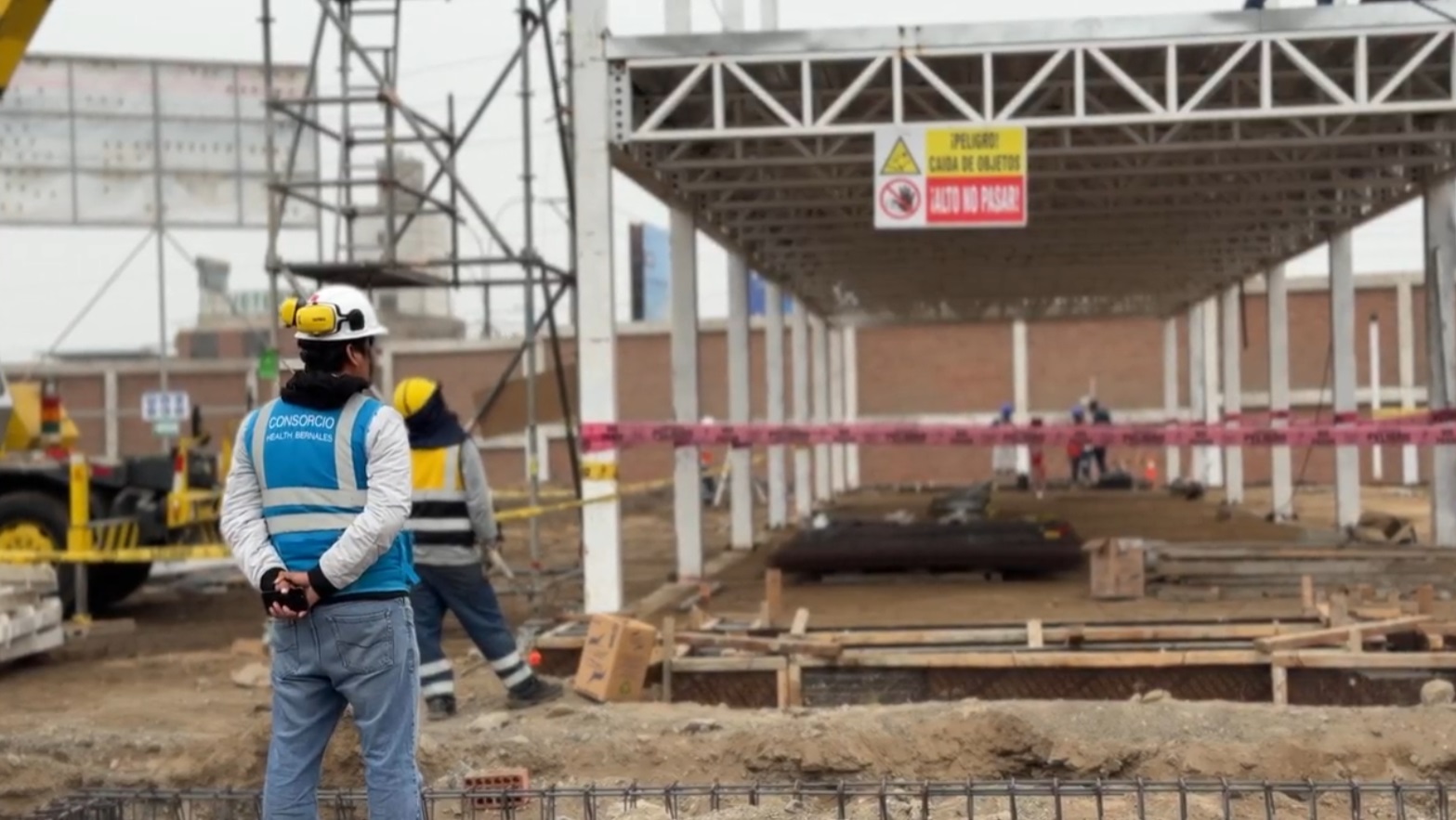 Lima Norte: se instala equipo de profesionales que ejecuta la construcción del Hospital Sergio E. Bernales