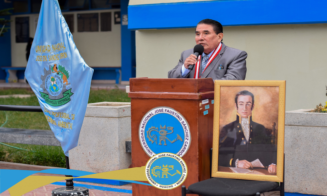 Se llevó a cabo el Izamiento del Pabellón Nacional y el acto protocolar en conmemoración del bicentenario del fallecimiento del prócer José Faustino Sánchez Carrión.