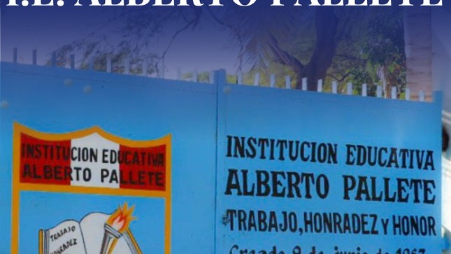 FELIZ 58 ANIVERSARIO I.E. ALBERTO PALLETE 