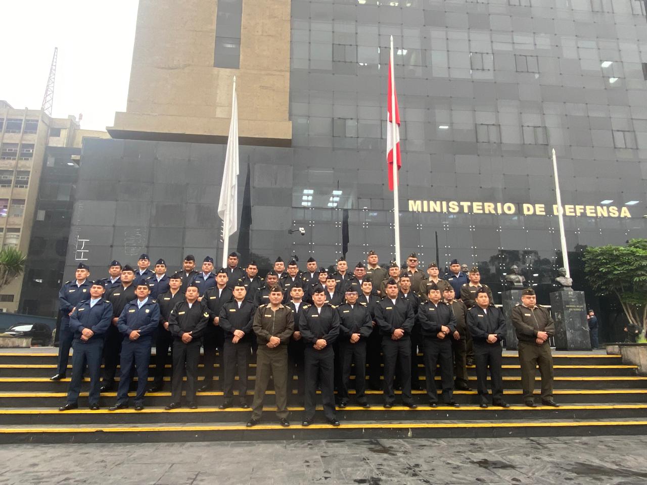 El acto contó con la asistencia de servidores de la Oficina General de Seguridad y Protección.