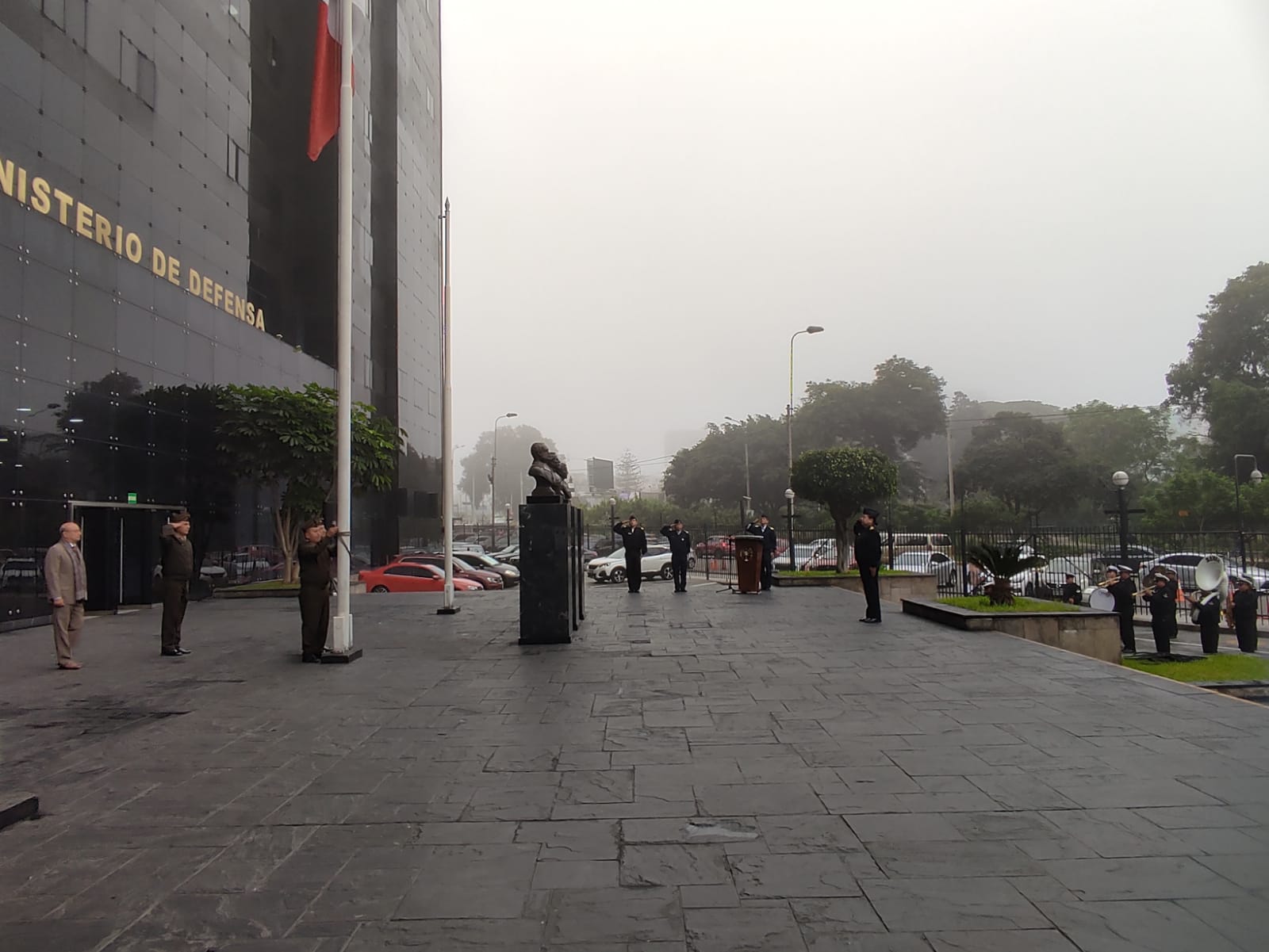 El acto contó con la asistencia de servidores de la Oficina General de Seguridad y Protección.