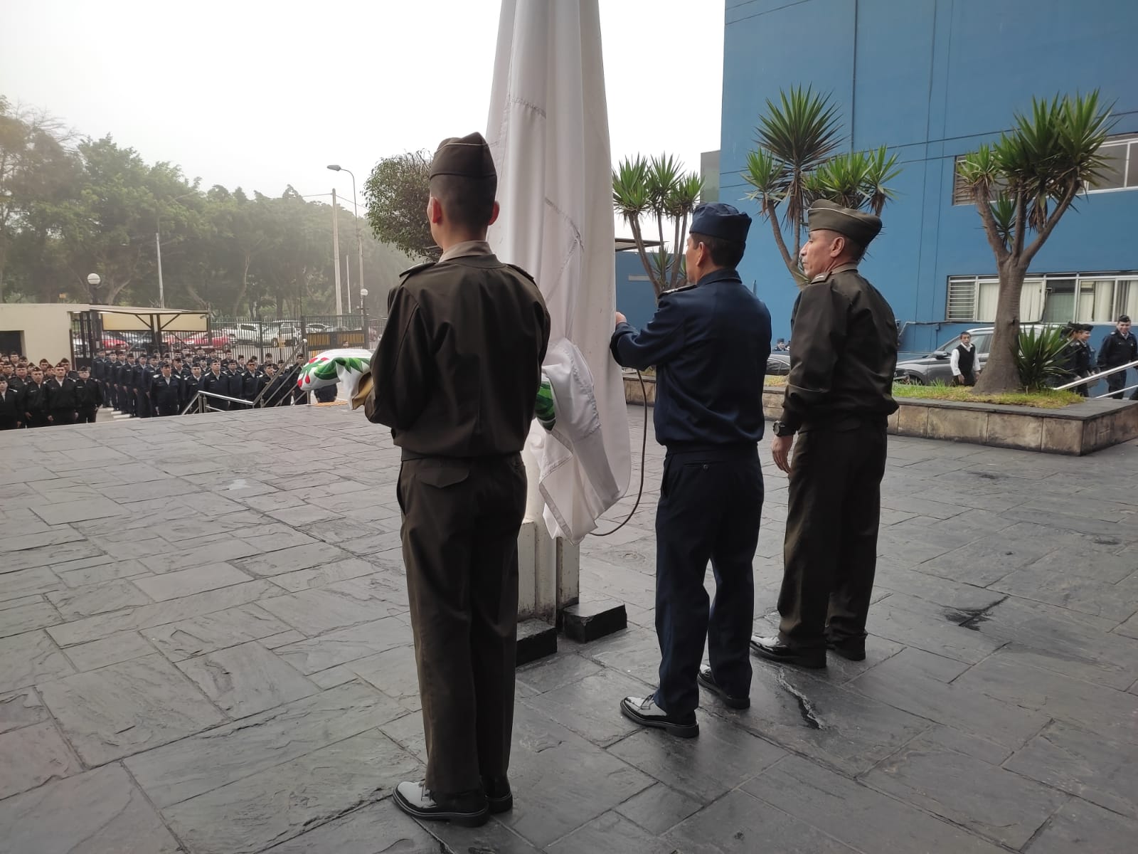 El acto contó con la asistencia de servidores de la Oficina General de Seguridad y Protección.