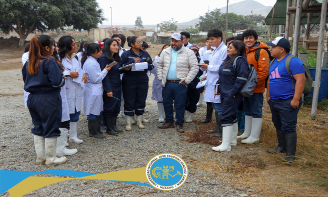 32 estudiantes del IX ciclo de la E.P. de Ingeniería Zootécnica realizaron una visita técnica a la Empresa Agropecuaria Cabrera Martínez Yamunaqué – CAMAY, ubicado en el Centro Poblado de Medio Mundo.