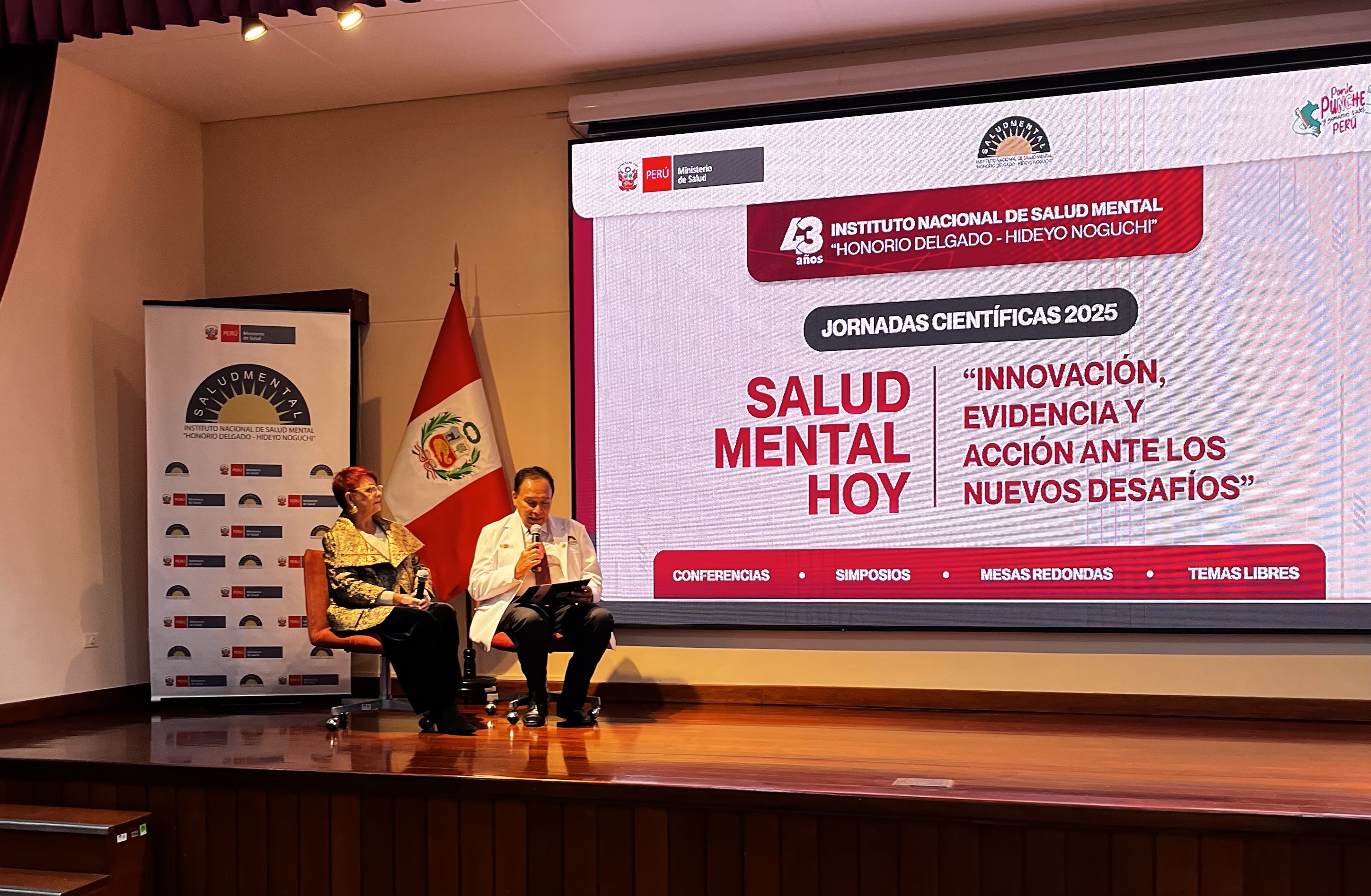 INSM inaugura Jornadas Científicas Institucionales 2025 con enfoque en innovación y acción ante los nuevos desafíos en salud mental