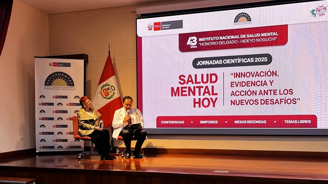INSM inaugura Jornadas Científicas Institucionales 2025 con enfoque en innovación y acción ante los nuevos desafíos en salud mental