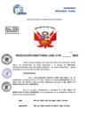 Vista preliminar de documento Resolucion Directoral N° 003419-2025