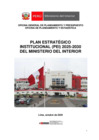 Vista preliminar de documento Plan Estratégico Institucional (PEI) 2025-2030