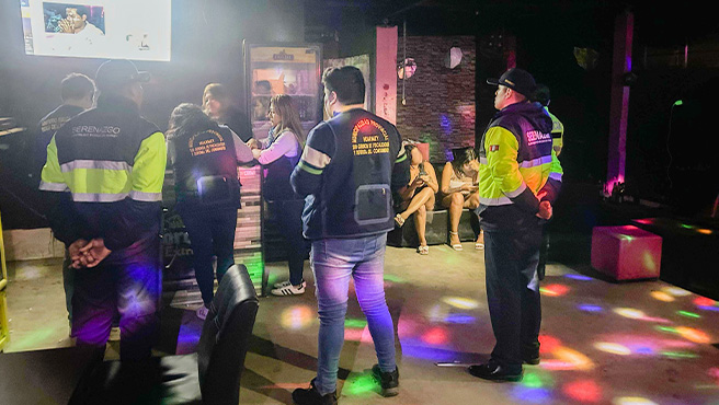 Municipalidad provincial de Huarmey refuerza compromiso con la seguridad y formalización a través de operativos nocturnos