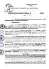Vista preliminar de documento Resolucion Directoral N° 003430-2025