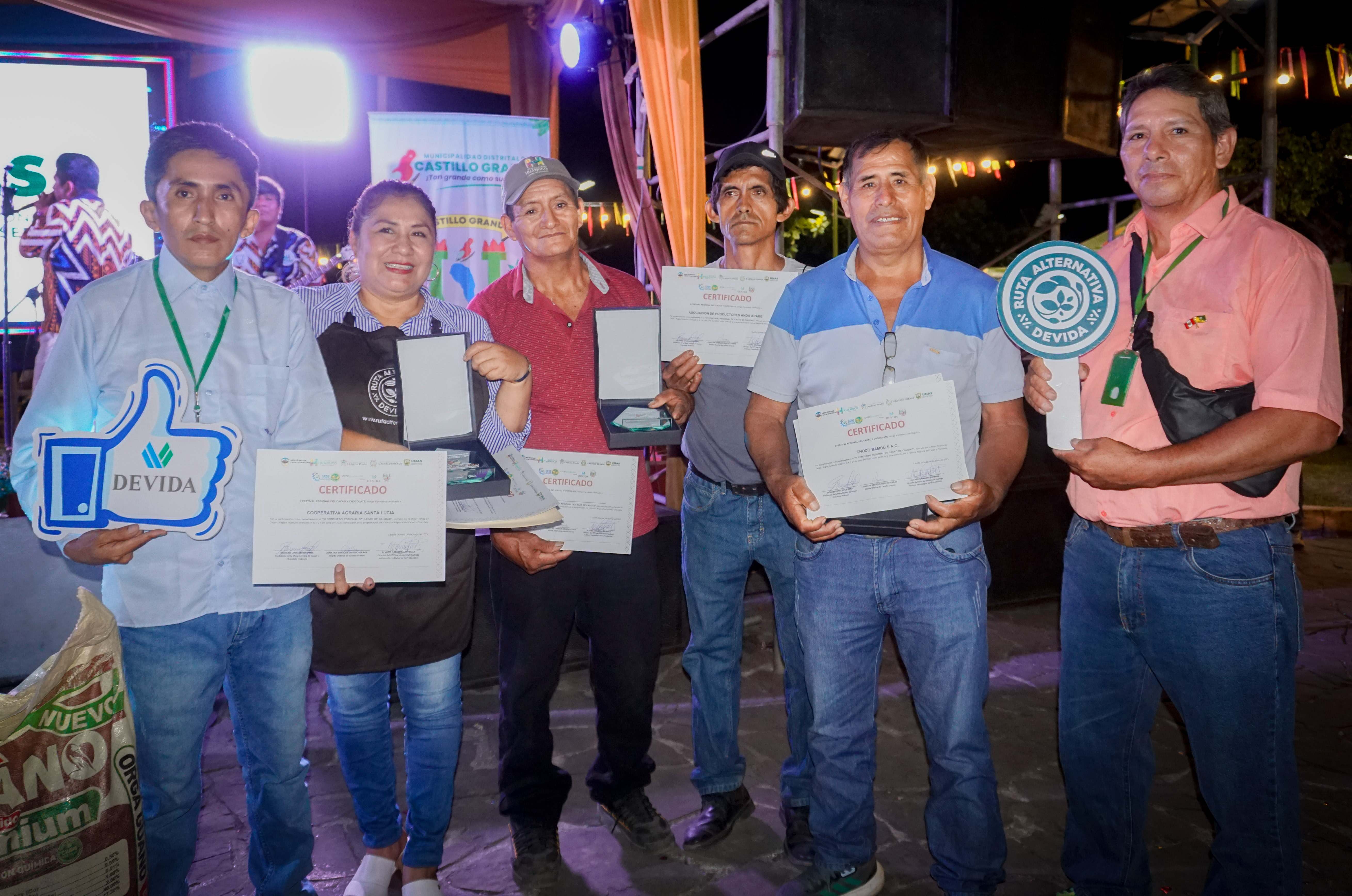 Huánuco: Cacaoteros del desarrollo alternativo triunfan en Concurso Regional de Calidad